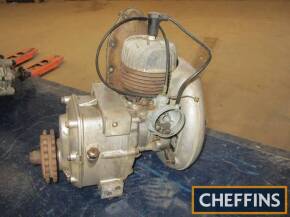 JLO Werke Pinnerberg 2stroke engine coupled to 45i/gearbox