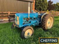 1963 FORDSON Super Major 4cylinder diesel TRACTOR Reg. No. XJL 129 Serial No. C981646