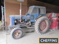 FORDSON Major 4cylinder diesel TRACTOR Reg. No. XNX 82 (expired)