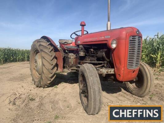 MASSEY FERGUSON 35X 3cylinder diesel TRACTOR Reg. No. 399 HBE Serial No. SNMY 366110