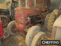 WITHDRAWN MASSEY HARRIS 744 6cylinder diesel TRACTORFitted with Perkins P6 engine, for restoration. 