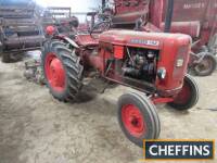 WITHDRAWN NUFFIELD 3/42 3cylinder diesel TRACTOR Serial No. 4272DFFitted with pulley wheel and rear linkage