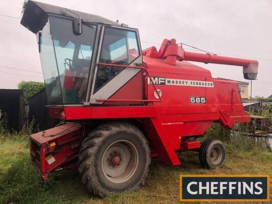 1984 MASSEY FERGUSON 565 COMBINE HARVESTER