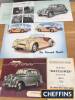 Triumph superb car brochures TR2 (2) with road test. Mayflower/Renown/1950 2litre saloon