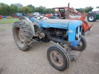 1961 FORDSON Super Major 4cylinder diesel TRACTOR Reg. No. 377 AFW Serial No. 1613175 Reported to be largely original with new mudguards and original paintwork. The old mudguards will be offered with the tractor. V5 available