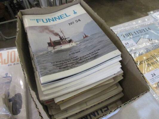 The Funnel steam boat magazine, a qty