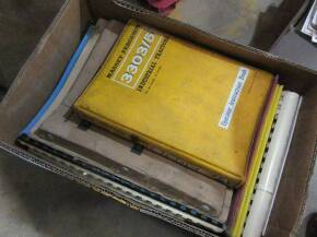Box of tractor manuals to inc; Massey Ferguson, McCormick, Belarus etc (23)