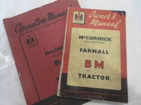 McCormick tractor manuals BM, BM450 diesel