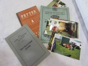 1946 Bamfords, Standard, Petter stationary engine handbooks