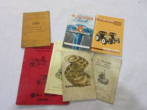 Leyland tractors, Fordson Super Major 1960, County tractors, IH balers, a qty of handbooks