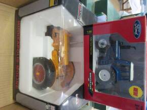 Classic Series boxed Minneapolis-Moline U Gas tractor model t/w boxed Britains Ford TW-20