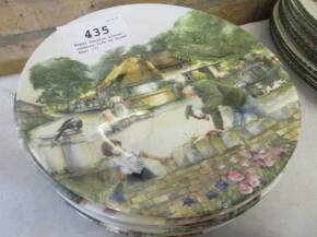 Royal Doulton plates, country life by Susan Neal (7)