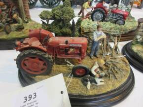 'Autumn Evening' tractor model by Country Artists