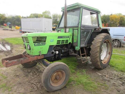 DEUTZ D7206 Synchron 2wd TRACTORReg. No. HAH 489VV5C available