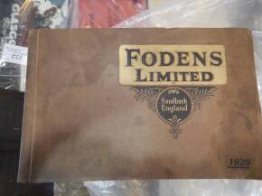 Fodens Ltd; an illustrated catalogue of wagons and trailers 60pp