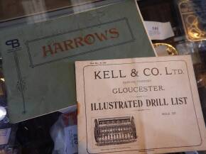 Kell illustrated drill catalogue, Perry & Brooks harrows catalogue illustrated