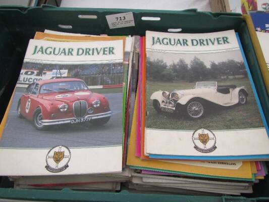 Jaguar Driver magazines from the 70s onwards (144)