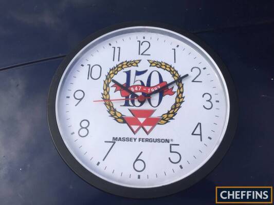 Massey Ferguson 150 years wallclock