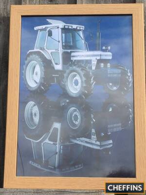 Ford 7810 Silver Jubilee Tractor poster