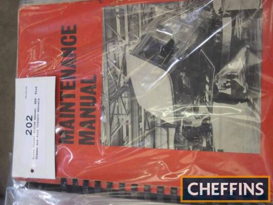 Roote Diesel engine manual, ERF, Ford Thames and Ford Transit manuals