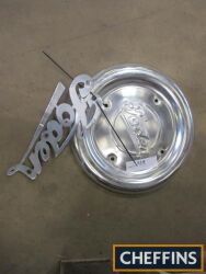 Foden hub cap and badge