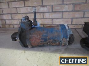 Fordson Major wind up starter motor, in working order