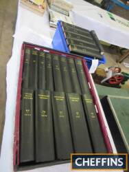 Veterinary Record Books by William Hunting, 16 volumes 1943-1960 (minus vol. 56, 60, 64) and 3 supplements 1940-1960, also 3 Cornell Veterinarian 1944-45-46 book