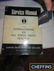 IH 634 All-Wheel Drive tractor service manual