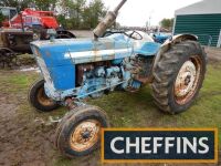 FORD 4000 Select-O-Speed 3cylinder diesel TRACTOR Reg. No. JKX 850G (expired) Serial No. B865258