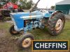 FORD 4000 Select-O-Speed 3cylinder diesel TRACTOR Reg. No. JKX 850G (expired) Serial No. B865258