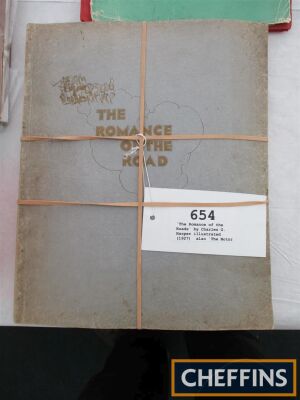 `The Romance of the Roads` by Charles G. Harper illustrated (1927), also `The Motor Manual` signed by A J Scott 05/02/1910, an authority on Motor Mechanics