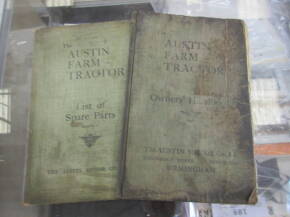 Austin Tractor spares book