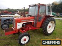 1974 INTERNATIONAL 574 4cylinder diesel TRACTOR Reg. No. ODO 718M Serial No. 101574Recently fitted with new tyres. V5 available