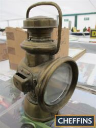 Brass car lamp