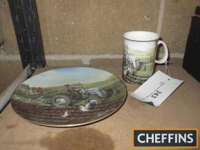 Border Fine Art 'The Fergy' plate and mug