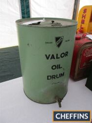 Valor oil drum, 10gallons