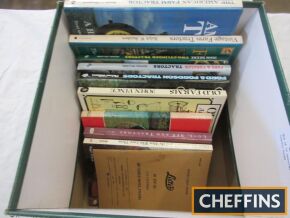 Box of 10 assorted tractor books