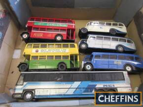 6no. toy buses