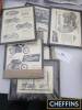 6no. framed posters of various Velocette motorcycles