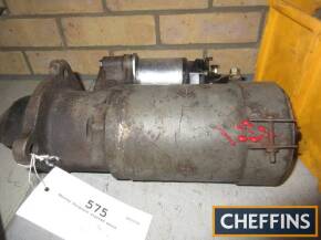 Massey Ferguson starter motor