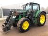 John Deere 6630 Tractor c/w Power Quad, 50k, TLS, cab suspension & Quicke loader Reg. No. FJ10 FUD