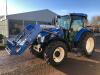 New Holland TD5.105 Tractor c/w loader Reg. No. AU64 ABV