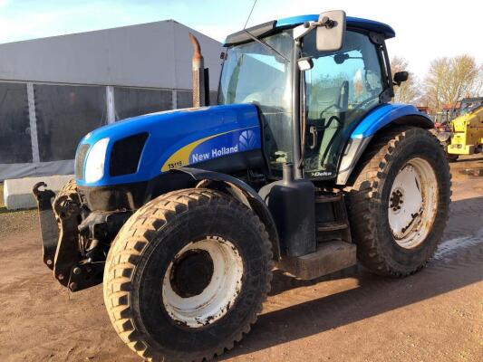 New Holland TS115A 4wd Tractor Reg. No. AM06 AJU