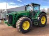 John Deere 8530 4wd Tractor c/w front suspension Hours: 9860