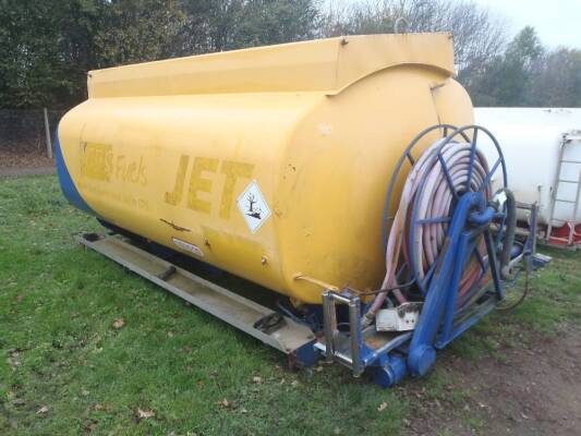 12000ltr Fuel Tanker Tank c/w hose reel