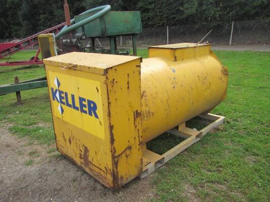 Quick Hitch Diesel Tank c/w lifting eyes & spillage kit