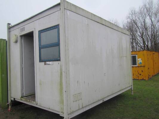 16ftx9ft Anti Vandal Sleeper Unit c/w Beds, WC, Sinks & Shower